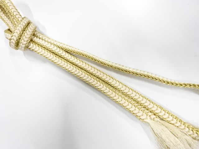 正絹　手組帯締め